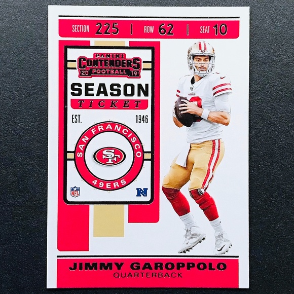 Jimmy Garoppolo - 2019 Panini Contenders #87 - Picture 1 of 2